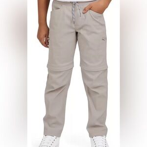 Eddie Bauer convertible pants 14/16 grey